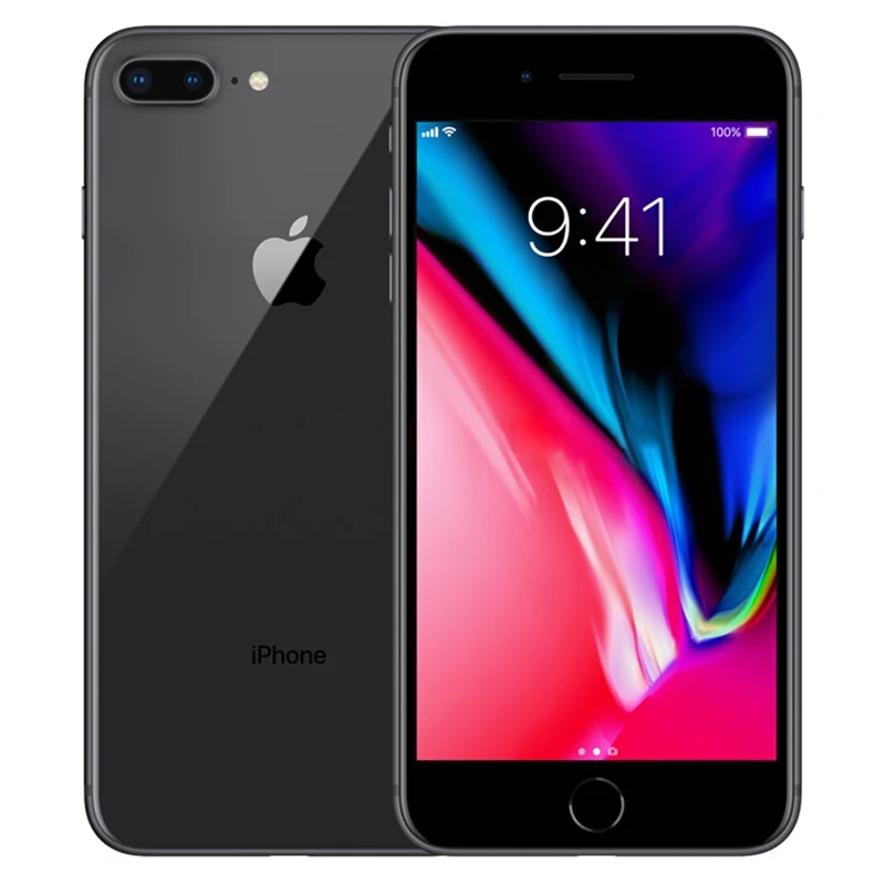 Мобильный телефон Apple iPhone 8 Plus, 4G, 5,5 дюймов, 1920X1020, 3 Гб ОЗУ, 64 ГБ/256 Гб ПЗУ, A11, 3D Touch, 2691 мАч, NFC, iOS, смартфон, разблокирован по всему миру