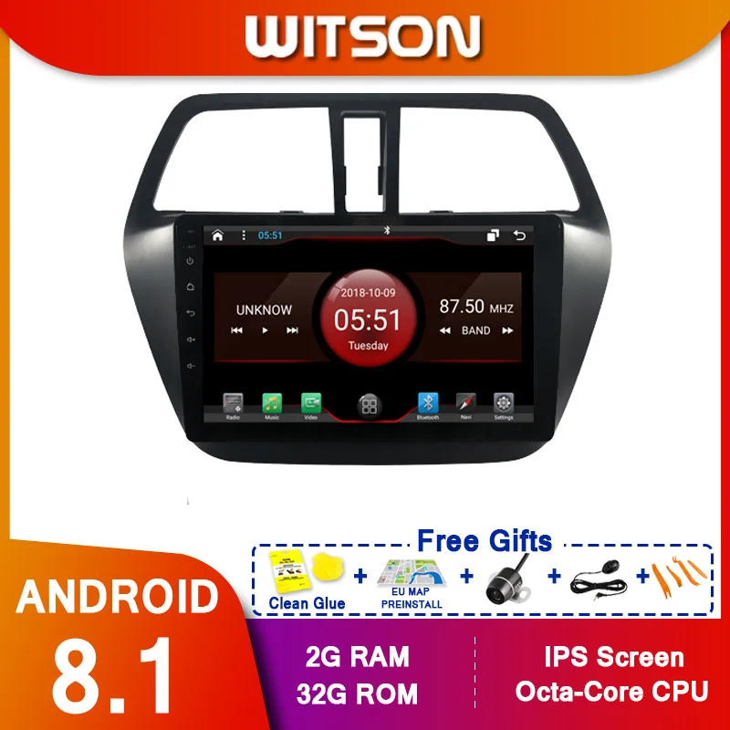 WITSON 9 &quotFULL HD сенсорный экран Android 10 0 Восьмиядерный Автомобильный GPS