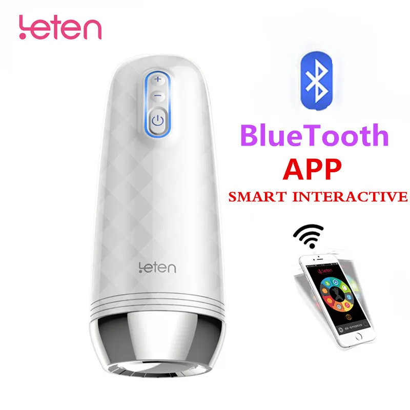Автоматический мужской мастурбатор Leten Z9 с Bluetooth интеллектуальное приложение