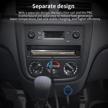 

Hot C1 Accessories Wireless Anti Slip Multi Protection USB Interface Car Charger Multifunction Splitter Fast Charging Universal