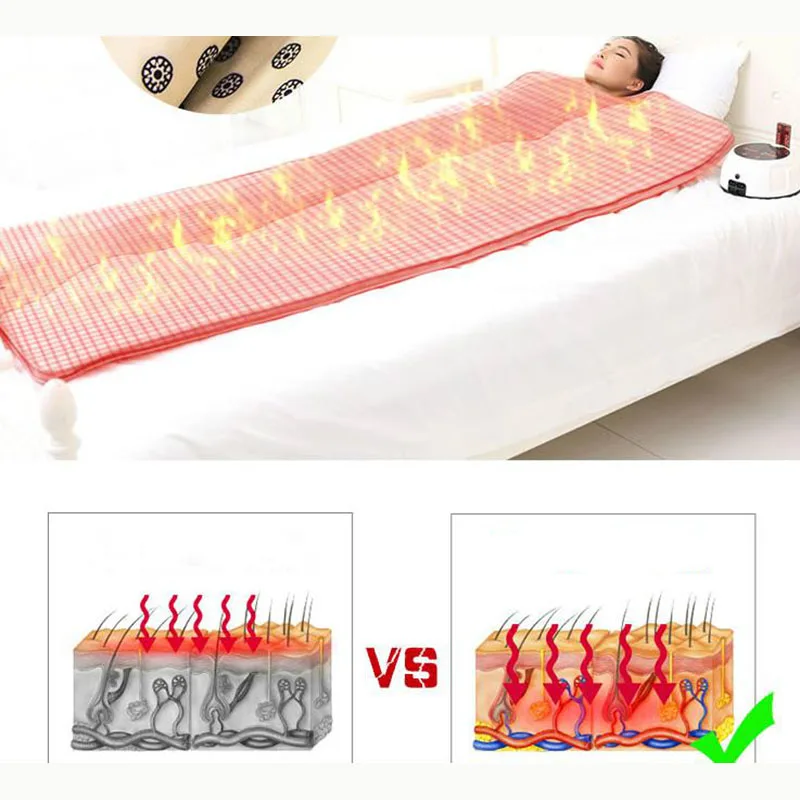 T002 Household Far Hyperthermia Massage Steaming Sauna Blanket Space