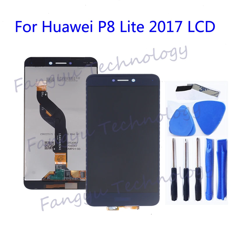 

Original display with frame For Huawei P8 Lite 2017 LCD touch screen replacement For P8 LITE 2017 PRA-LA1 PRA-LX1 PRA-LX3 LCD