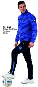 

CROZWİSE 2116-01 FİT- STYLE MALE TRAİNİNG PANTS MADE IN TURKEY COLOR NAVY BLUE