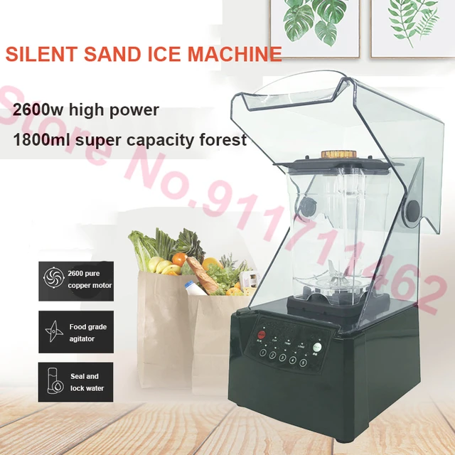 Multifunction Commercial High Speed Quiet Blender 2200W Silent