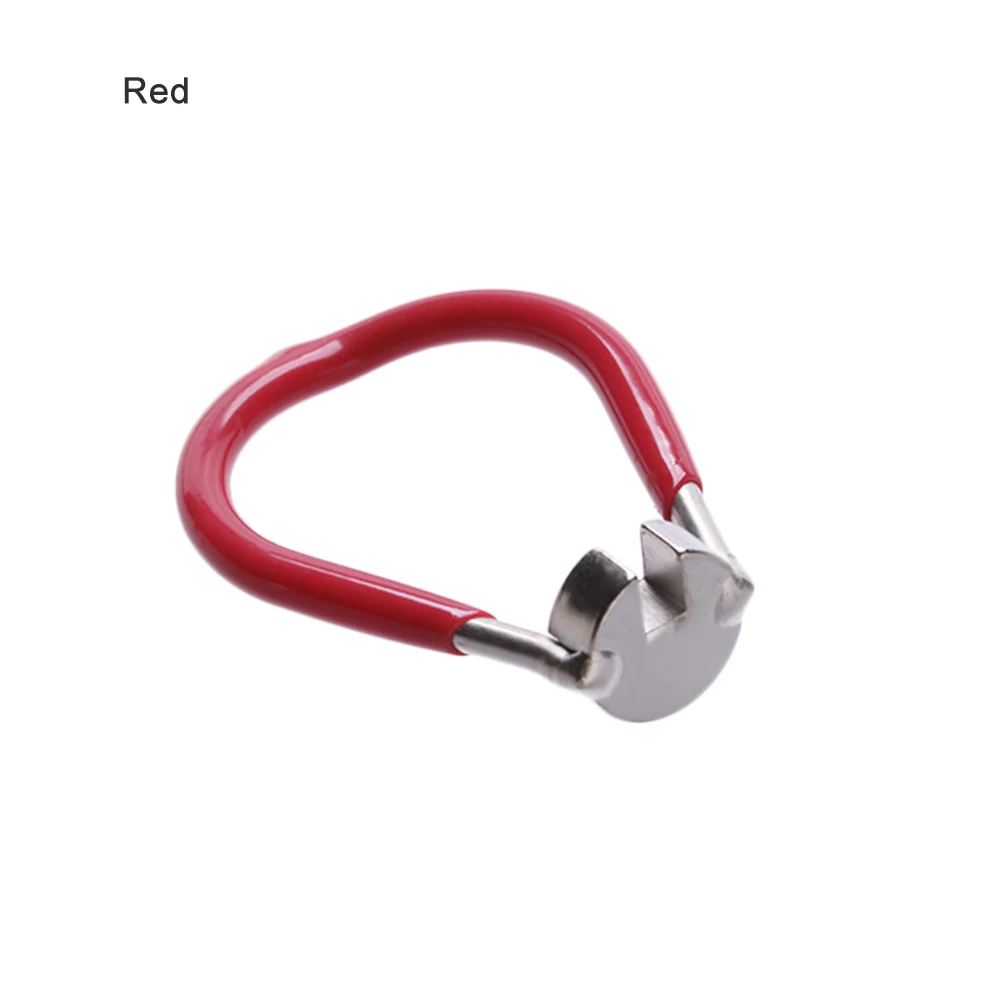 1 шт. 3 цвета прочная сильная прочность сталь велосипедная перекладина гаечный ключ колесо спицевой ключ инструмент MTB велосипед отрегулировать Ремонт Запчасти - Цвет: Red