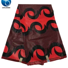 LIULANZHI африканская восковая ткань s Анкара восковая ткань s для платья Горячая Распродажа нигерийская настоящая восковая Ткань 6 ярдов ML8L1260-ML8L1286