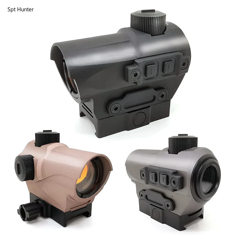 

Tactical Optics Hunting Red Dot Sight D10 Mini Red Dot With 20mm Riser Mount Rifle Scope Hunting For Rifle