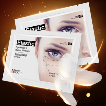 

Collagen Eye Mask Eyelid Patch Anti-wrinkle Moisturizing Black Eye Patch Remover Bags Under Eyes Whitening Skin Care 1pair