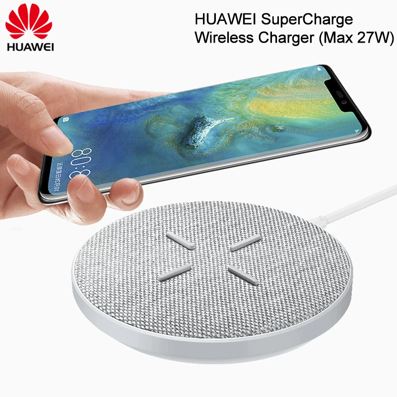 

HUAWEI SuperCharge Wireless Charger (Max 27W) Huawei Mate 20 30 Pro Huawei P30 Pro for IPhone 11 for Samsung S10