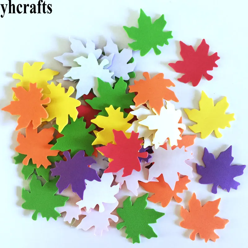 50PCS maple 1 сумка/Лот. Животноводческая ферма скота пенные наклейки, набор для скрапбукинга. Игрушки для раннего развития детей детский сад искусство ремесла игрушки торговля OEM - Цвет: 50PCS maple