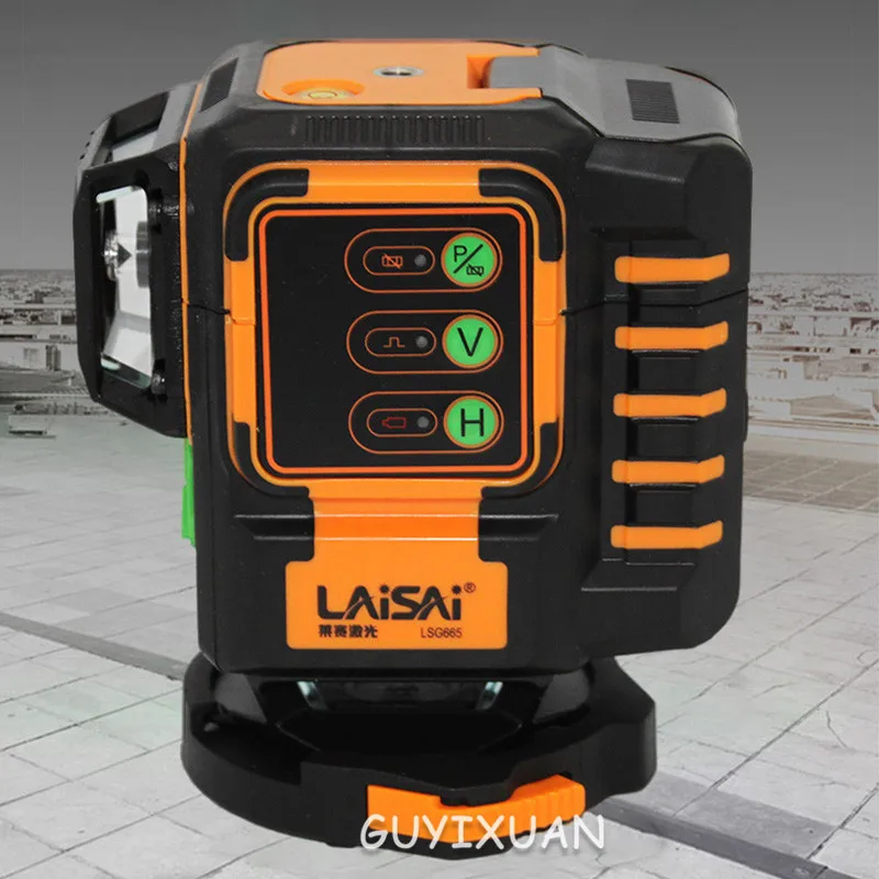 

12 lines Decoration professional wall meter Tiled tool Infrared marking instrument Laser level instrument Green light