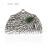 Vintage Women's Clutches Evening Bags with handle Peacock Pattern Sequins Beaded Bridal Clutch Purse luxury mini handbag  WY146 ► Photo 2/5