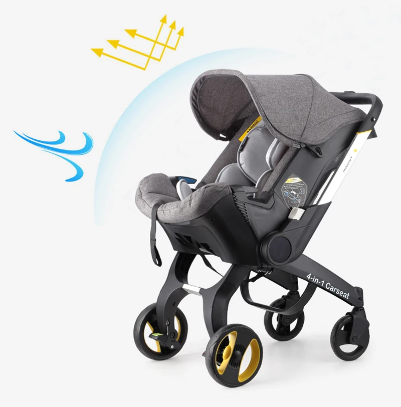 3 в 1 детская коляска de bebe 4 в en 1 carseat carriola para bebe детская коляска переносная дорожная детская колыбель