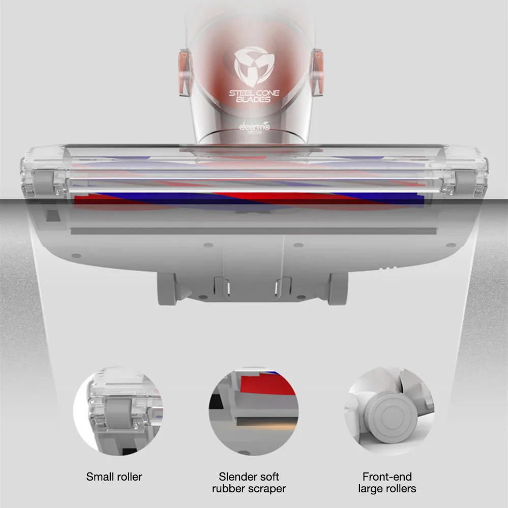 New Xiaomi Deerma Handheld Vacuum Cleaner Cableless 8l Cleaning Ability Vertical Filter Triple Noise Collector Dust