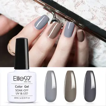 

Elite99 Classic Color Series Gel Nail Polish 3PCS Set Soak Off UV LED Nail Varnish Salon Manicure 10ML