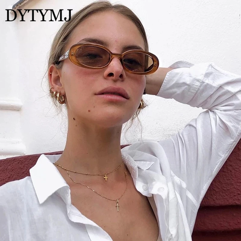 

DYTYMJ Small Frame Sunglasses Women Luxury Brand Sun Glasses for Men Fashion Candy Color Round Sunglasses Vintage Oculos De Sol