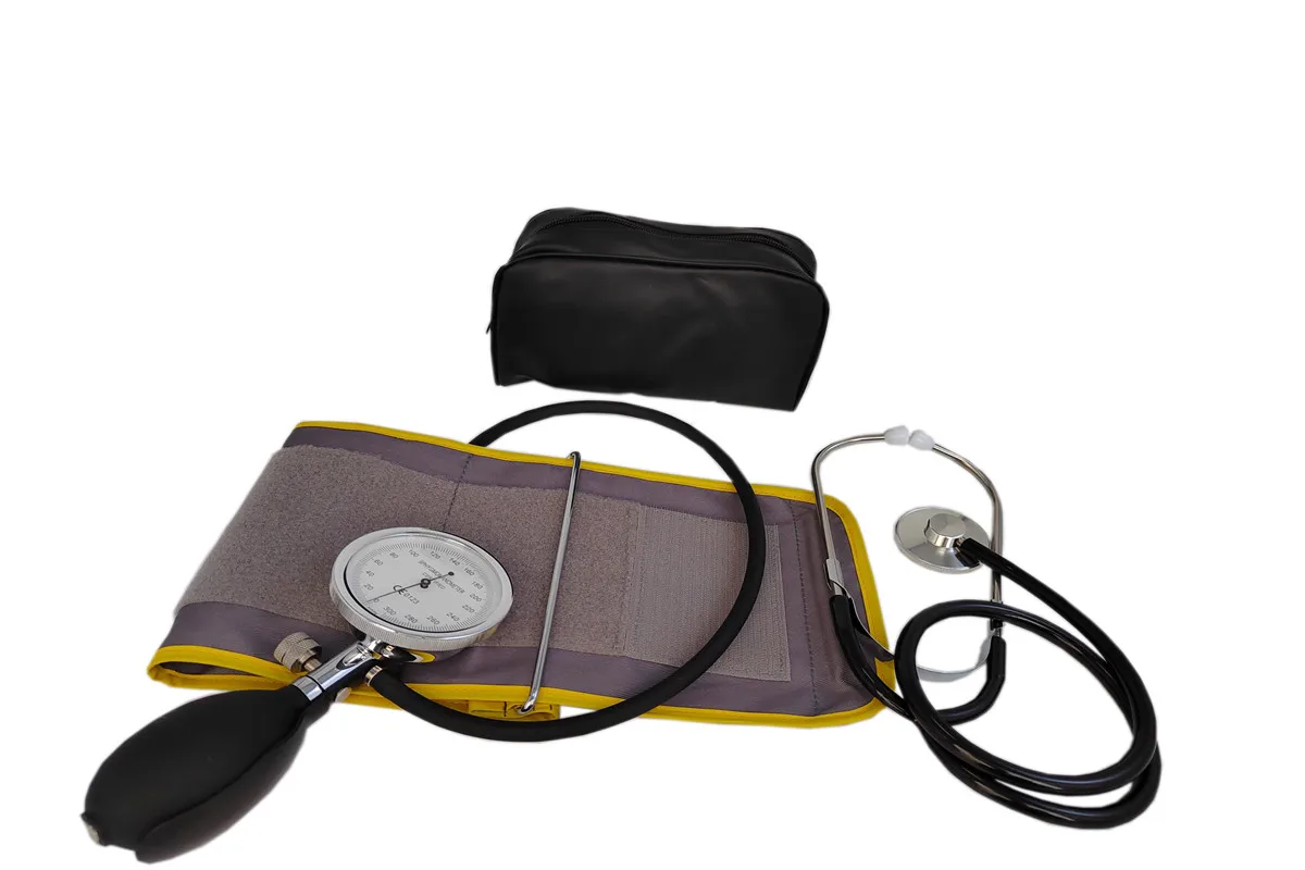 Household Traditional Blood Pressure Gauge Stethoscope Liquidless Blood Pressure Gauge Handheld Precise Measurement