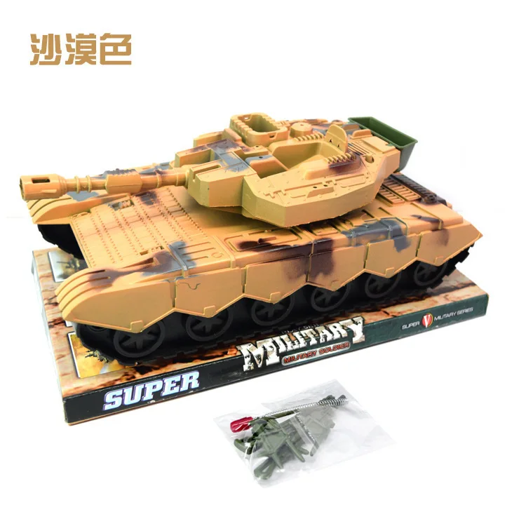 

Factory Price Creative Novelty Large Size Inertia Tank Toy Car Military Model Stall Hot Selling Supply of Goods