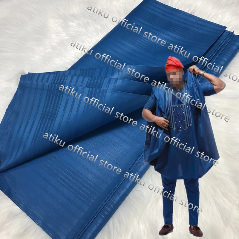 

10 Yards African Men Atiku Fabric Men Material Nigeria Atiku For Men atiku Fabric-AT30