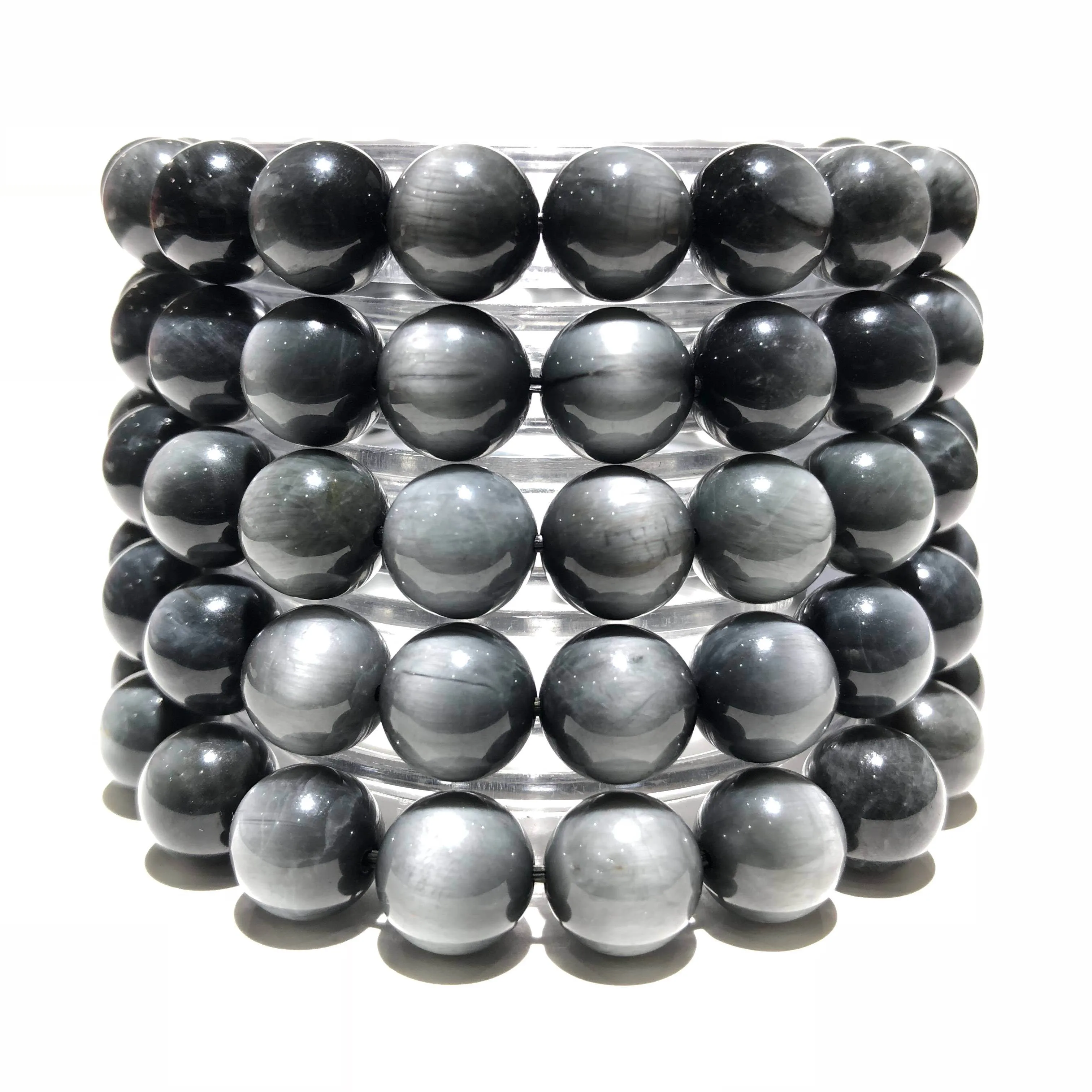 

Natural 8mm Eagle Eye Bead Gemstone Spacer Round Beads Handicraft Bracelet Necklace DIY Jewelry Accessories Making Factory Price