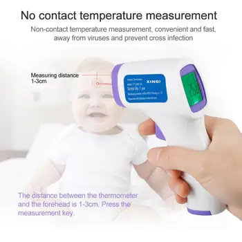 

Non-Contact Temperature Meter Gun Handheld Infrared Thermometer Digital LCD Display Outdoor Laser Pyrometer IR Thermometer