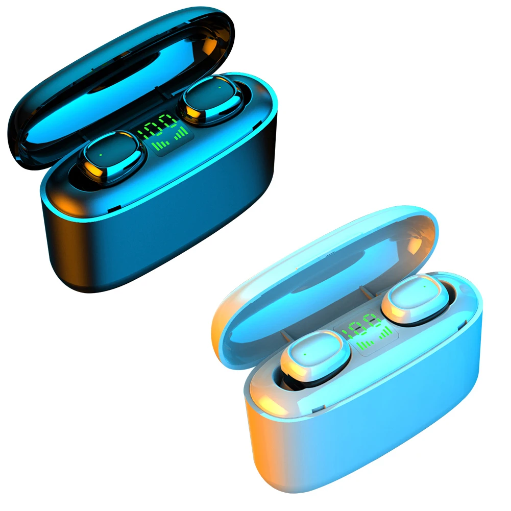 Bluetooth 5 0 Wireless In Ear Earphones Mini Earbuds Touch Control Earphones HIFI Sports Running Headset