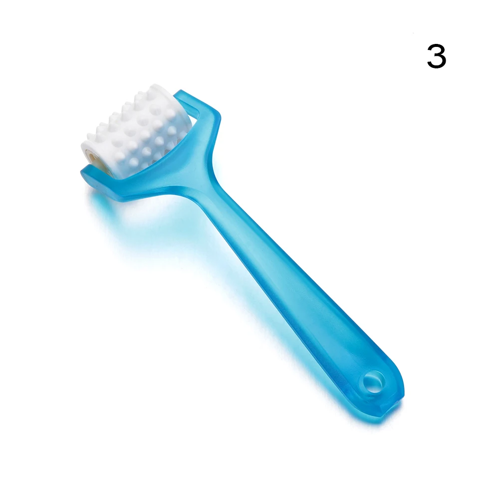 Новая мода роликовый массажер лица мини подтяжка лица формирователь красоты пластиковые инструменты тело стройнее Релаксация массаж пальцев аксессуары - Цвет: 3