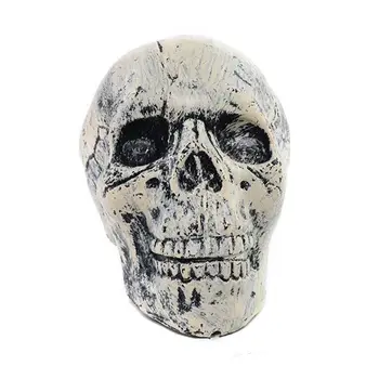 

6pcs Human Pendants Halloween Haunted House Decoration Halloween simulation mask DIY decoration