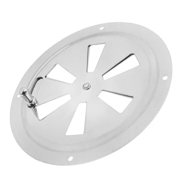 

Boat Marine Butterfly Round Louvered Vent Cover With Side Knob For Yacht Marine Boat Accessories Stainless Steel 316