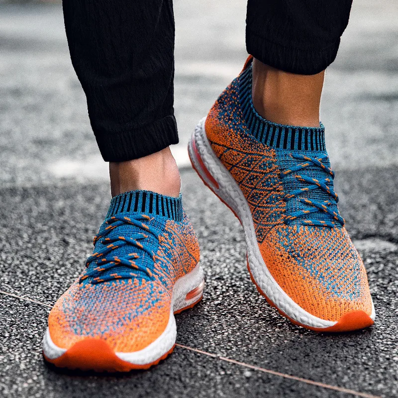 

2019 New Breathable Mesh Summer Men Casual Shoes Slip On Male Fashion Footwear Slipon Walking Unisex Couples Shoes Mens Colorful