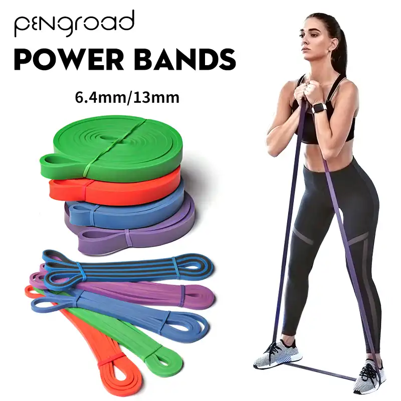 11PCS Training Resistance Bands Set Fitness Gum Stretch Expander Pull