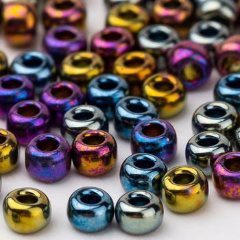 

Taidian Toho Round Beads 11/0 2mm Metallc Beadweaving Handmade Multi For Color Bohostyle Diy Native Jewelry 5g About 500pcs