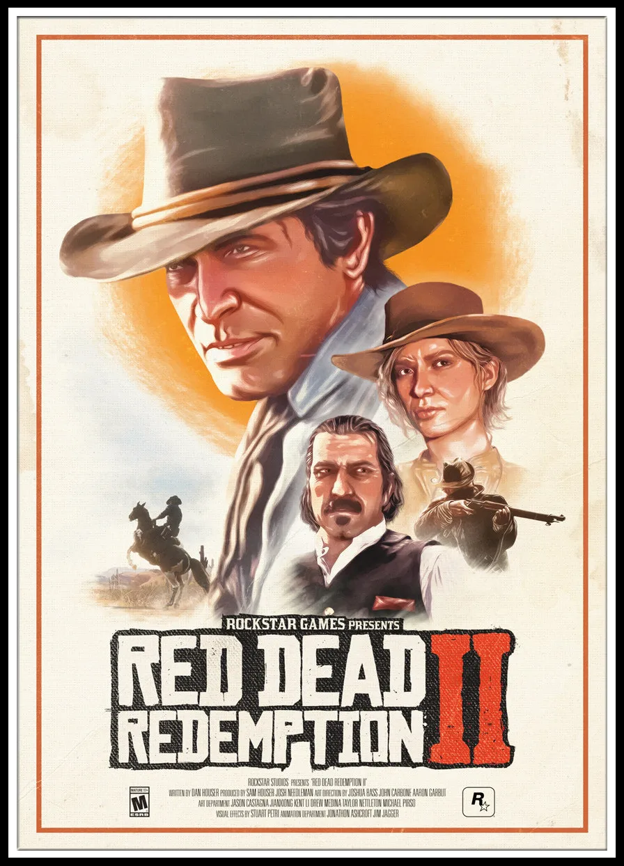 Red Dead Redemption 2 Game Poster Classic White Paper Poster Wall Painting Home Room Decorativeart Wall Picture Wall Stickers Aliexpress Red Dead Redemption 2 Game Poster Classic White Paper Poster Wall Painting Home Room Decorativeart Wall Picture Wall Stickers Aliexpress