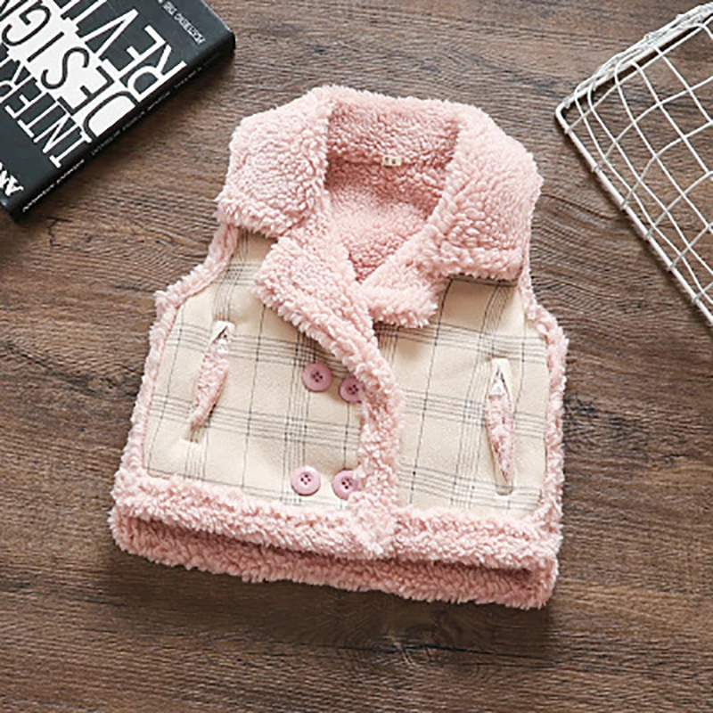 

Winter Warm Children Vest Baby Girl Waistcoat Kids Vest For Girls Clothes Baby Girls Autumn Vest Toddler Clothing