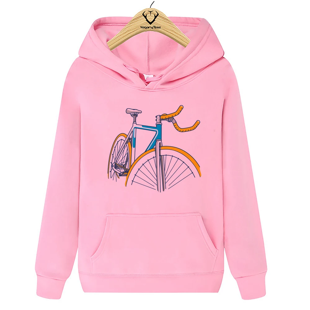 Vintage Grafik Fixed gear Fahrrad Städtischen Kultur Outdoor Radfahrer Pullover Klassische Print Sweatshirt Hoodies Unisex stil Tops – Detail 7