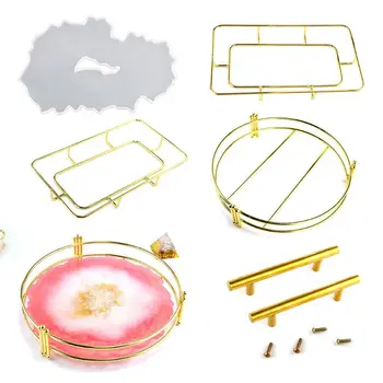 

Irregular Big Plate Resin Mold Oversized Fruit Disc Tray Resin Mold Transparent Flexible Silicone Molds Art Crafts Tool