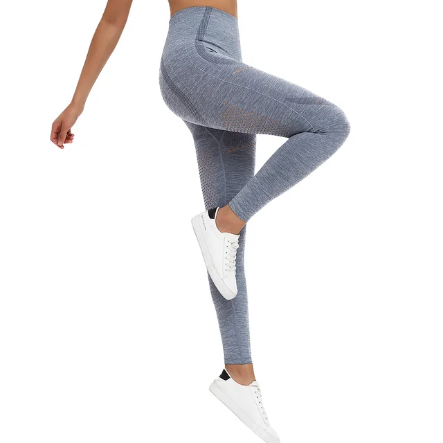 Two Piece Seamless Yoga Clothing Set Breathable Yoga Clothing Workout Set » Namaskar Yoga Gear 7