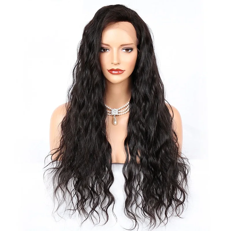 

Lace Front Human Hair Wigs Top Brazilian Remy Natural Wave Wig Left Part 4x1 Lace Wig 150 180 Density For Women In Stock
