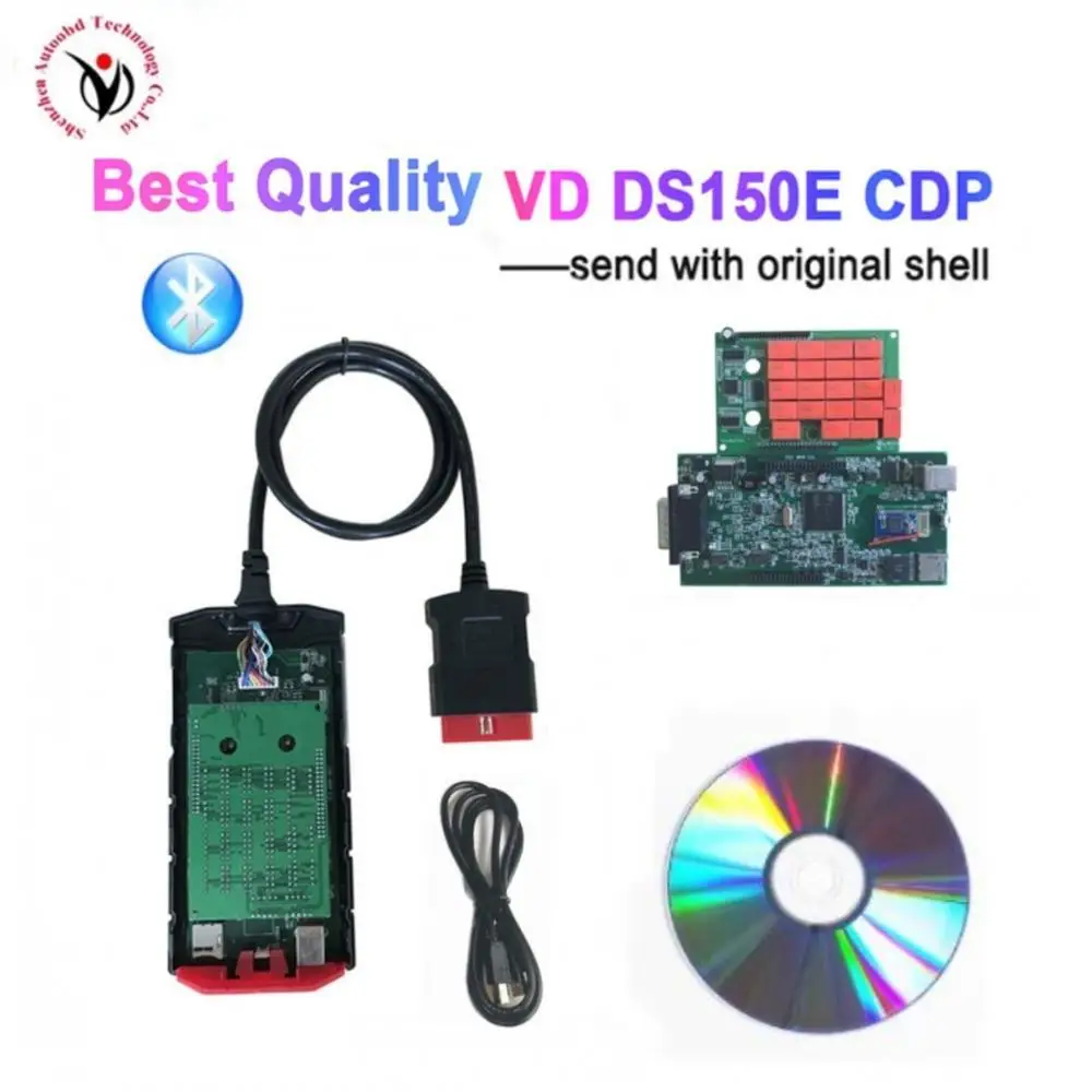 Новинка 2020 obd сканер VD DS150E CDP vd tcs cdp plus с bluetooth для диагностического инструмента OBD2