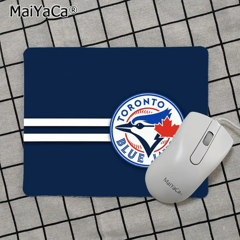 Maiya высокое качество Toronto Blue Jays противоскользящие прочные силиконовые компьютерные коврики Лидер продаж подставка под руку мышь