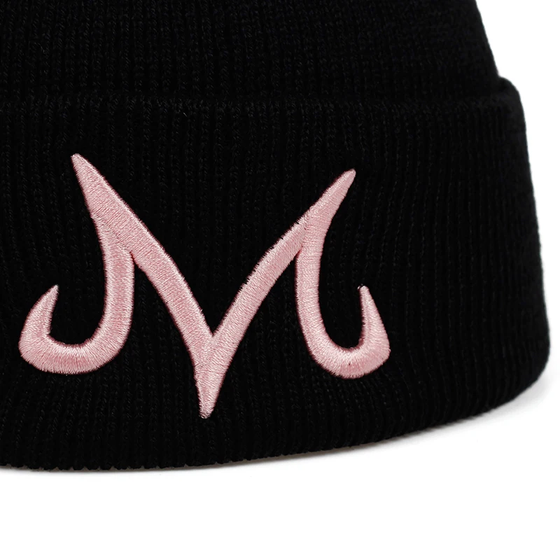 Новинка, Высококачественная брендовая зимняя шапка Majin Buu, вязаная шапочка из хлопка для мужчин и женщин, хип-хоп шапочки, кепки, шапки