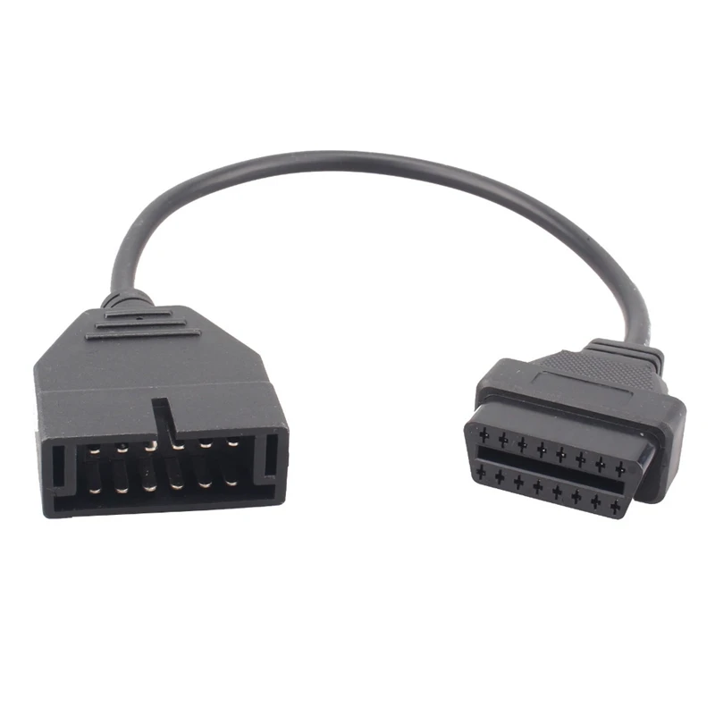 For GM12 OBD2 Adapter Cable for G M 12 Pin to ODB2 16Pin Cable GM12 OBDII Connector OBD1 Auto Diagnosis Tool for GM 12 Pin|Car Diagnostic Cables & Connectors| - AliExpress