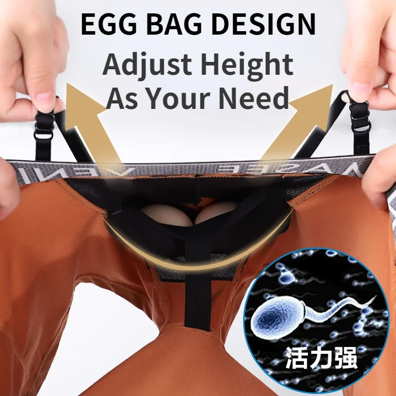 Рисунок 4 - Дышащие мужские боксеры с карманом для мошонки