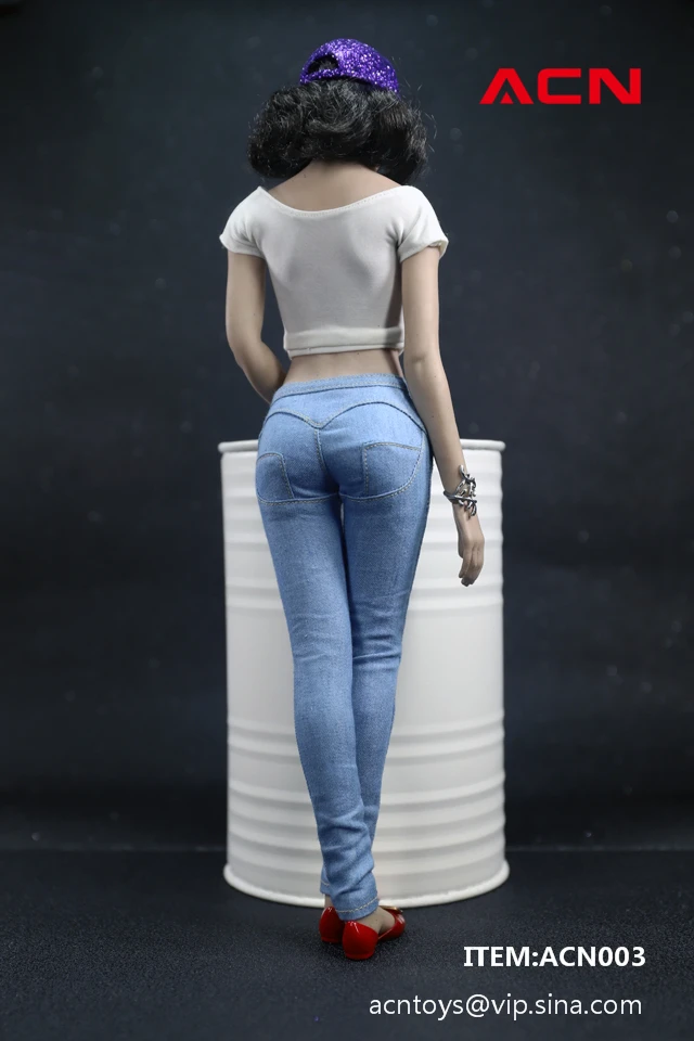 1/6 Scale Female Pants Hot Girl Skinny Jeans für 12 Zoll Action Figuren 