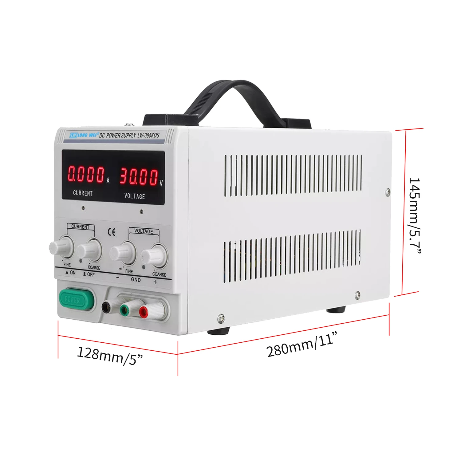 Регулятор напряжения, источник питания постоянного тока LW305KDS, 110 В/220 В, 0-30 в, регулируемый светодиодный лабораторный источник питания, переключение, регулируемое