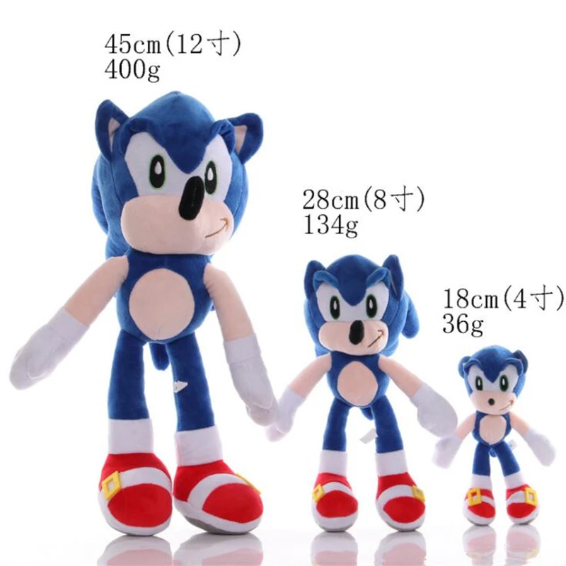 sonic the hedgehog movie plush