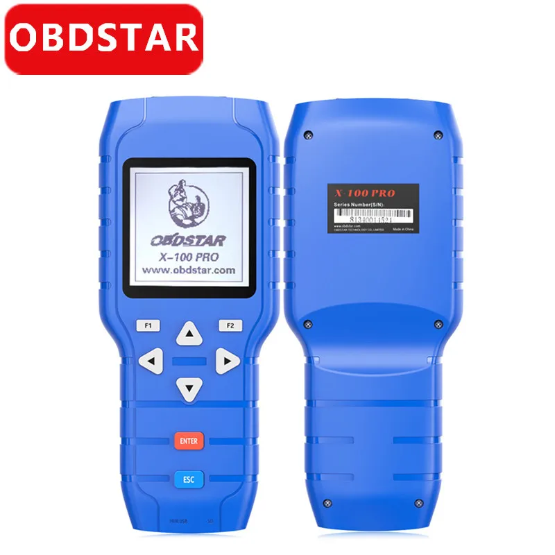 OBDSTAR X 100 PRO автоматический ключ программатор (C + D) тип для IMMO одометр OBD программное