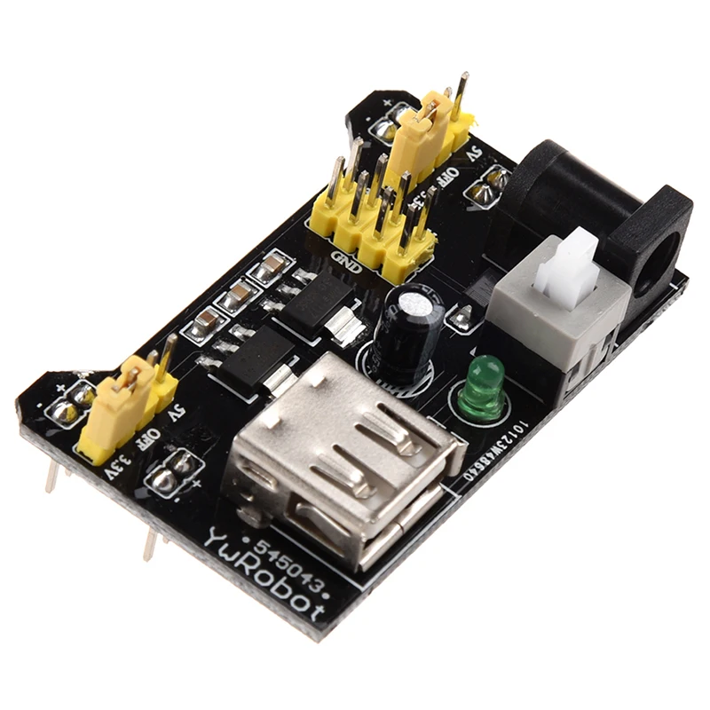 Макет Питание модуль совместим 5V 3 V силовой MB 102 DIY Хлеб сварки|Монтажный жгут| |