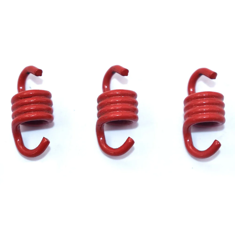 

Spring 3 Pcs Red for Racing Heavy Duty 2 Stroke 43-49cc Clutch Centrifugal Embrague Pad Engine Pocket Dirt Bike ATV Quad