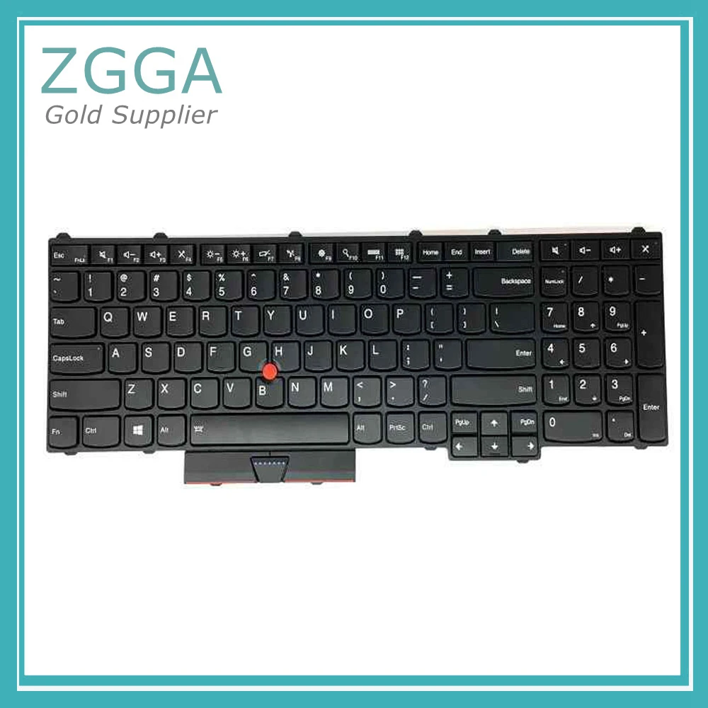 Подлинный для lenovo Thinkpad P70 P50 английская клавиатура с подсветкой R& L ключи 00PA288 00PA370 без подсветки 00PA247 00PA329